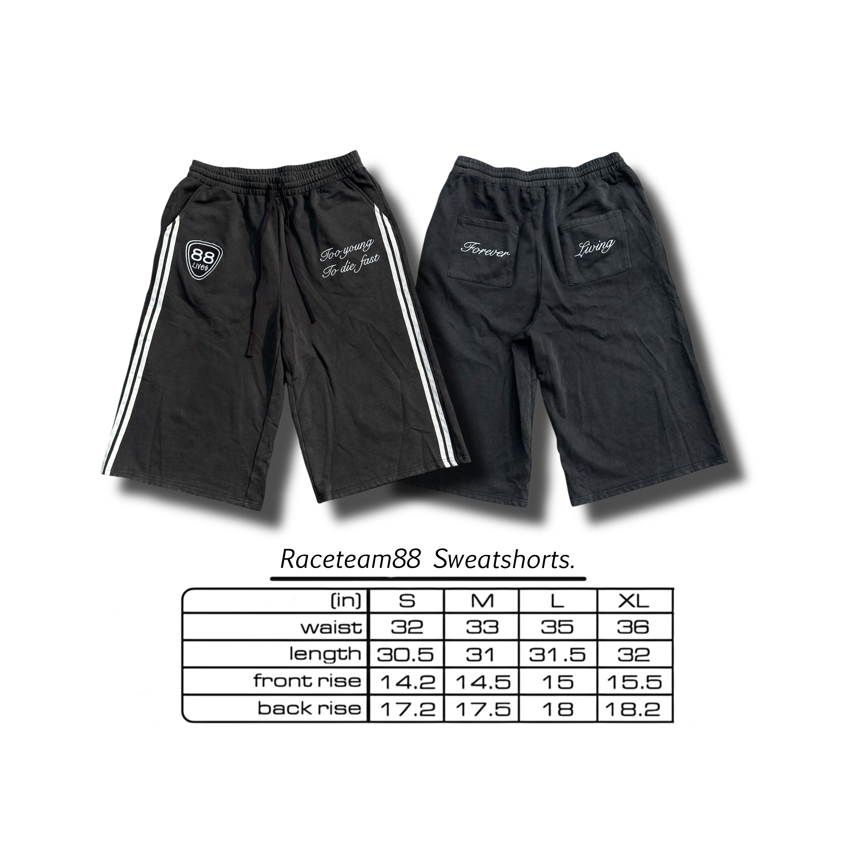 "Raceteam 88" Sweatshorts