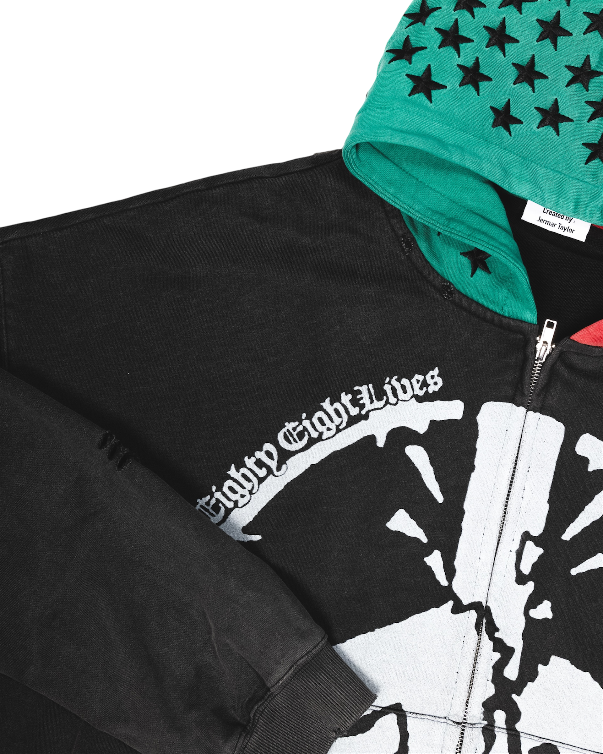 “Anti-war” Zip Up